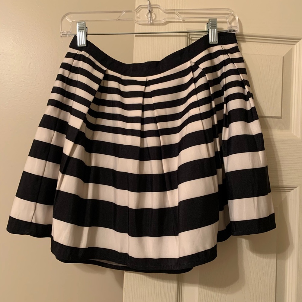 Black and White Skirt